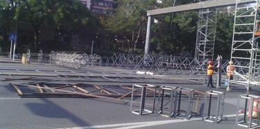 聚焦展覽營銷——辭舊迎新，畢加為深圳羅湖愛國花市搭建