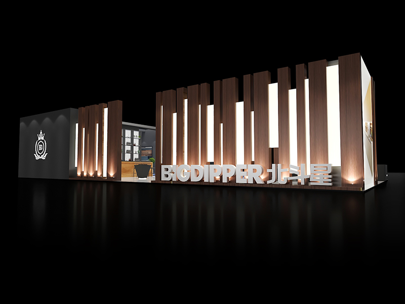 北斗星集成灶臺——家電展設計搭建 北斗星集成灶臺——家電展設計搭建
