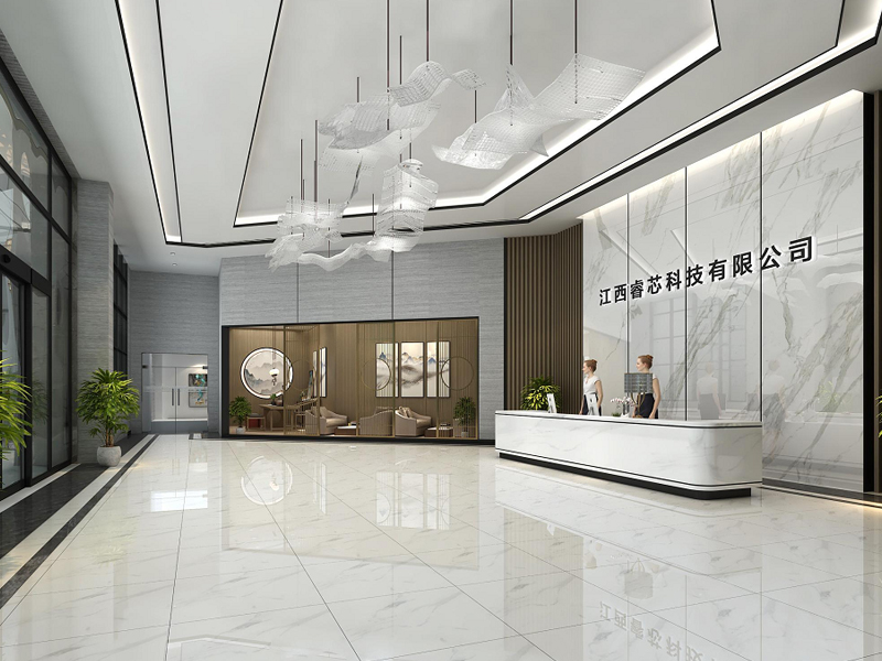 睿芯——企業科技展廳設計裝修